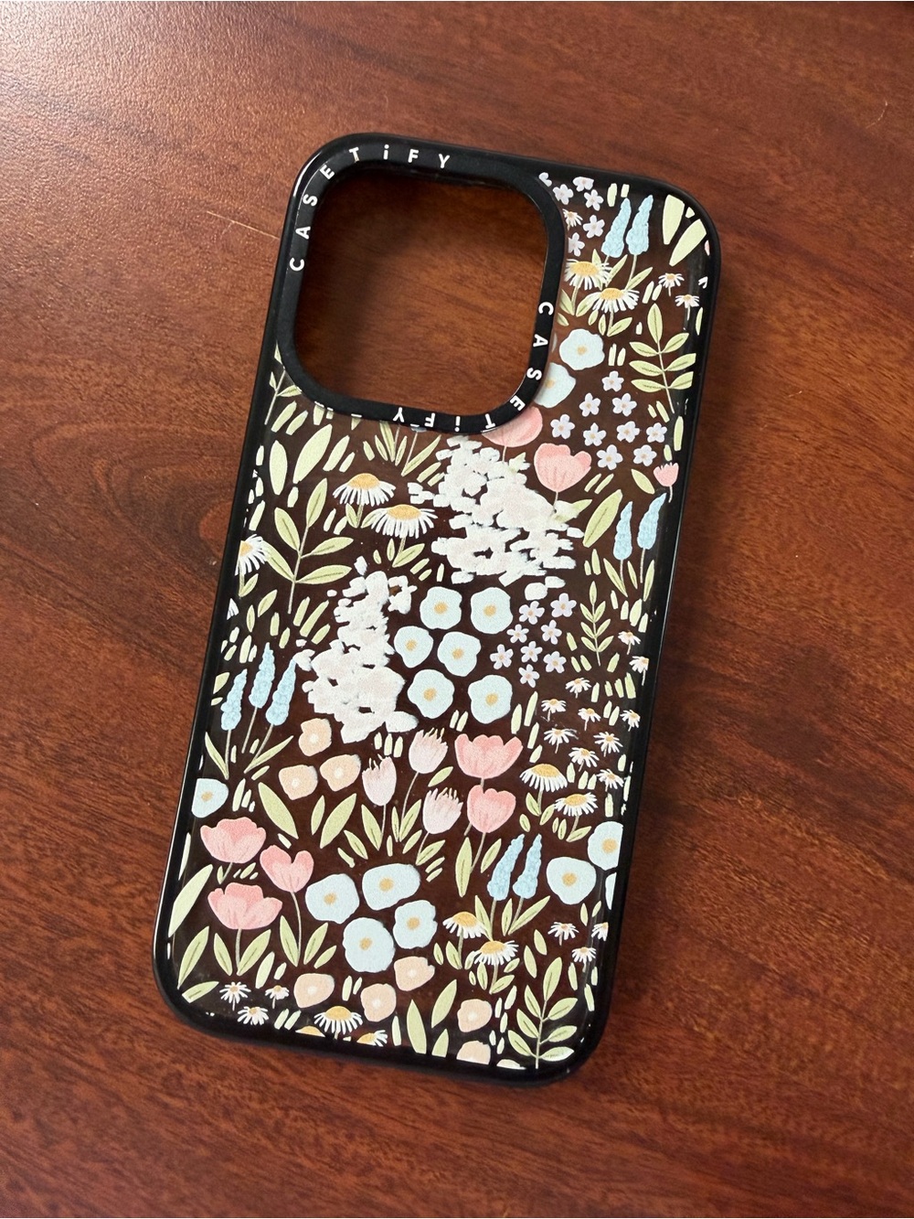 Casetify Floral Pattern iPhone 15 Pro Case